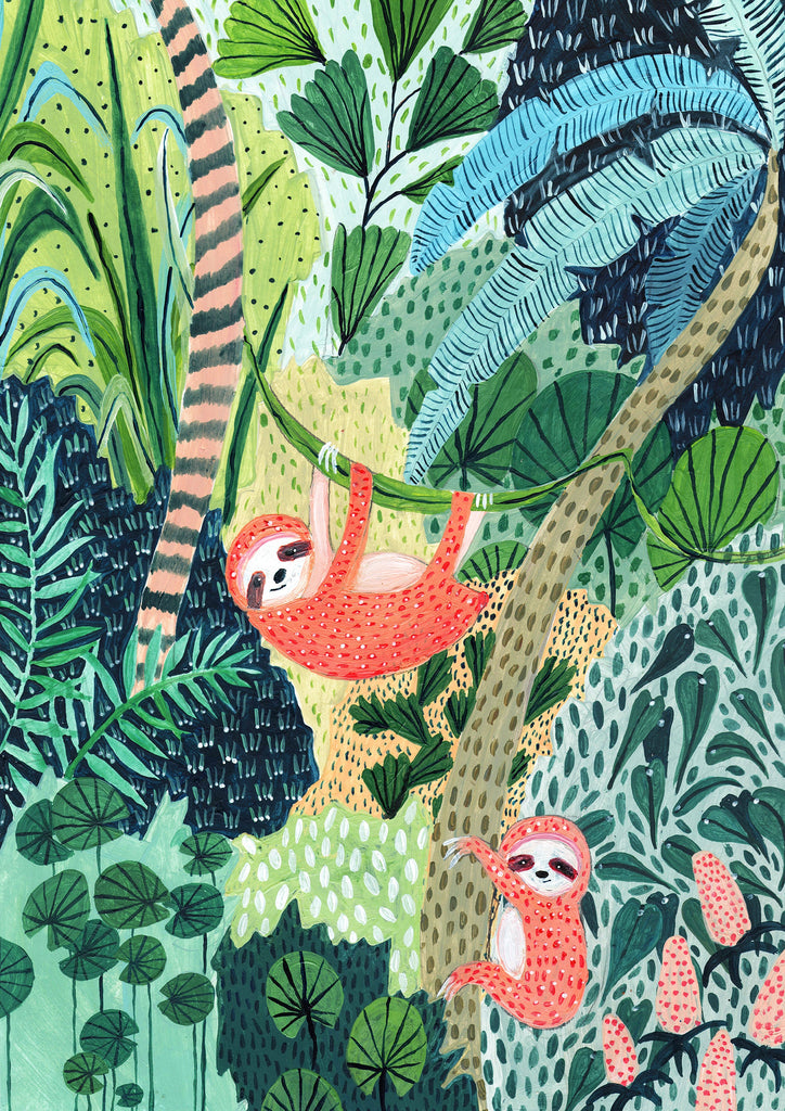 Jungle Sloths - Amber Davenport
