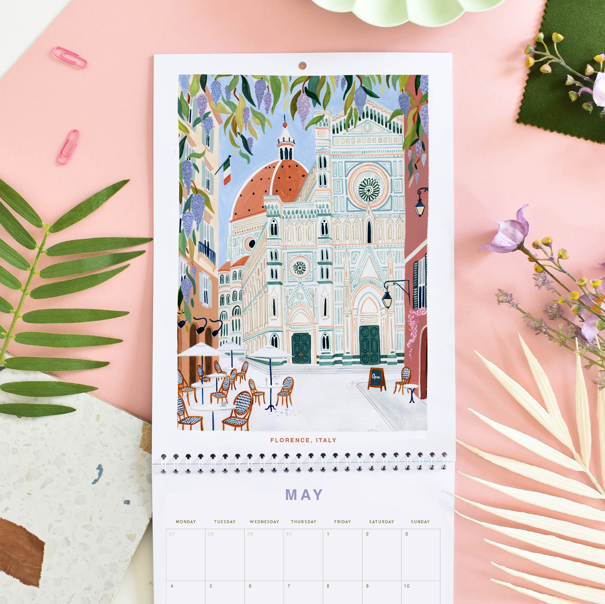 2026 Travel Wall Calendar – Amber Davenport