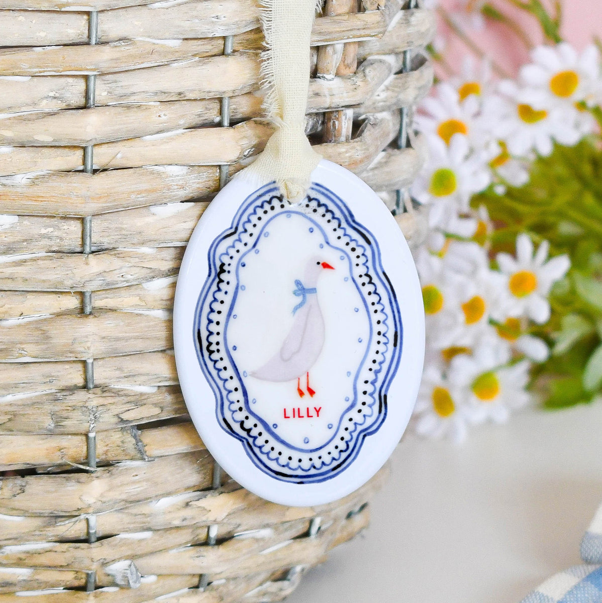 Delft Goose Decoration – Amber Davenport