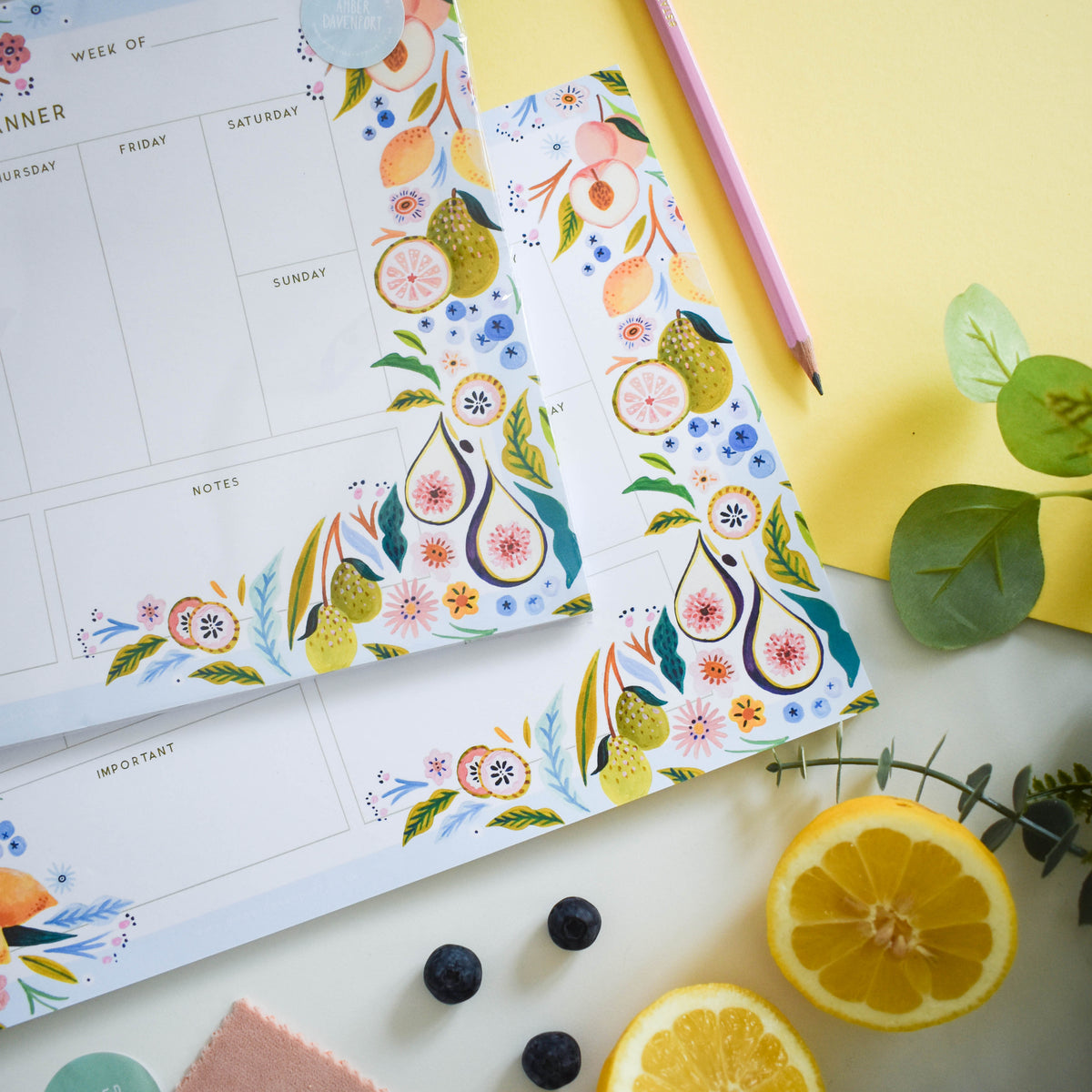 Fruity Weekly Planner – Amber Davenport