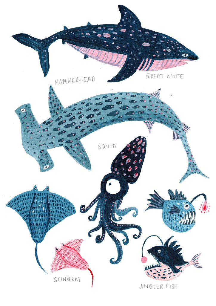 Creatures of the Ocean - Amber Davenport