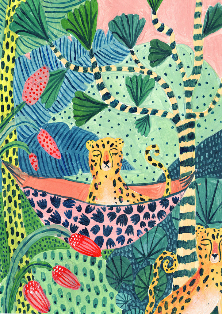 Jungle Leopard Pair - Amber Davenport