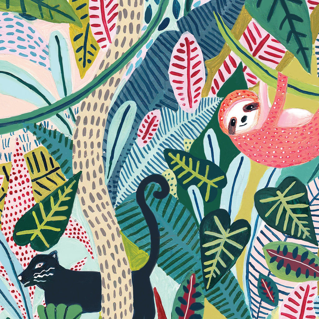 Jungle Sloth & Panther Pals - Amber Davenport