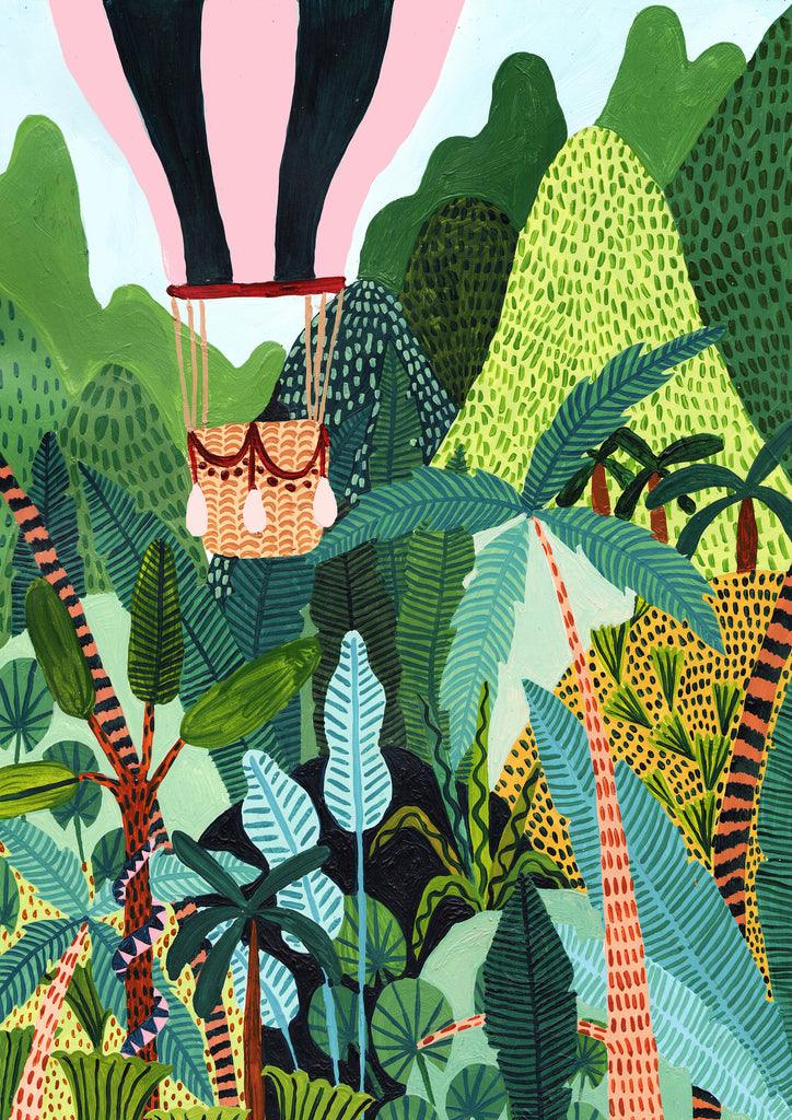Jungle Hot Air Balloon - Amber Davenport