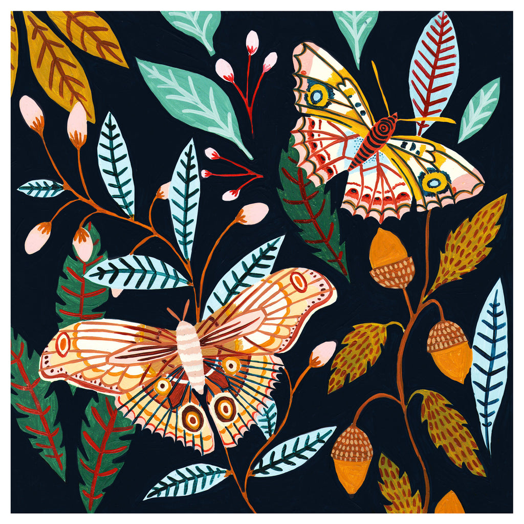 Woodland Moths - Amber Davenport