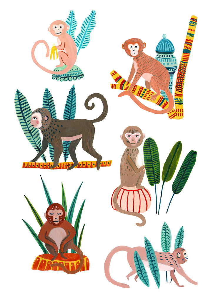 Monkeys of Malaysia - Amber Davenport
