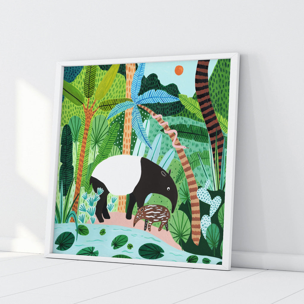Jungle Malayan Tapirs - Amber Davenport